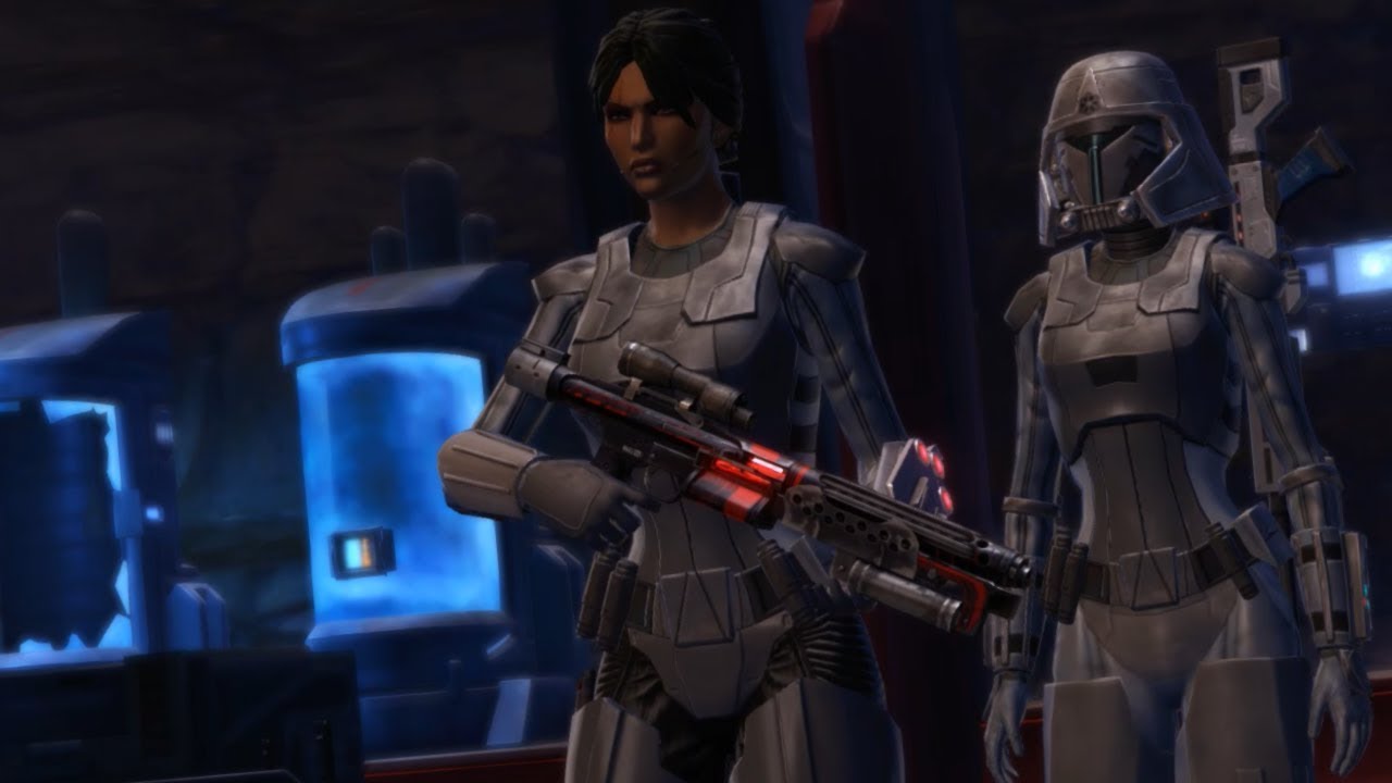 SWTOR: Imperial Agent Part 3- Balmorra (Imperial Trooper Armor) - YouTube.