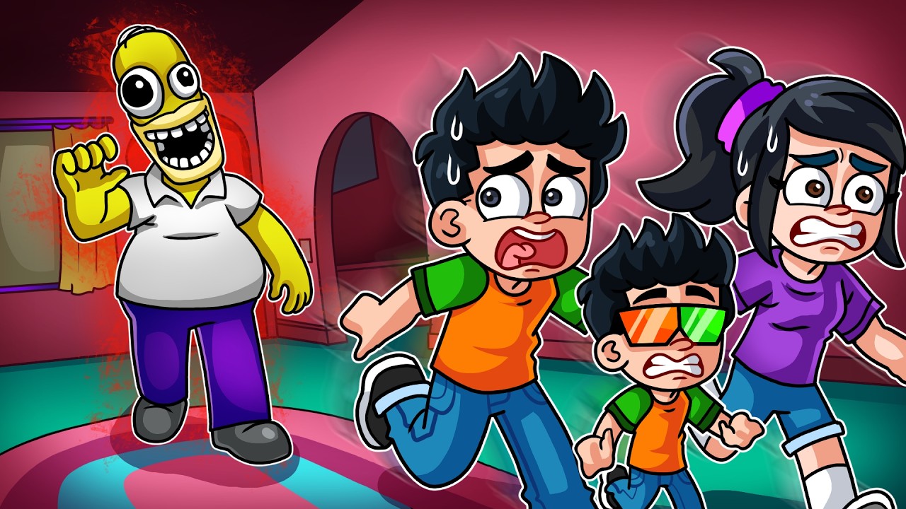 NUNCA ENTRES EN LA CASA DE HOMERO MALVADO CON ADRI SF Y JONDRESITO EN ROBLOX | JONDRES GC
