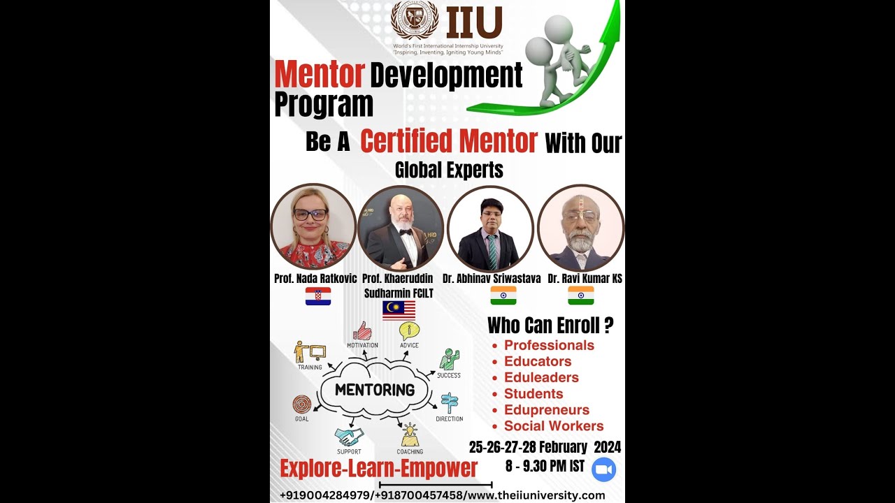 Certified Mentor Development Program - Batch 10 -Day 2 - YouTube