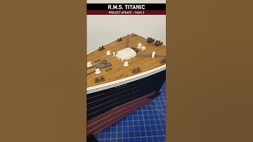 RMS Titanic 1:200 scale - pack 3 - build update #titanic #hachette