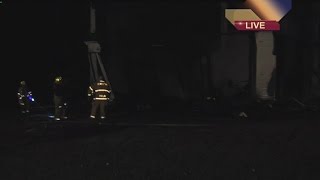 Firestone mansion destroyed by fire