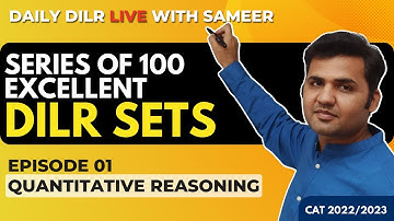 3O Mins Daily DILR Live || Episode 1 : Quantitative Reasoning