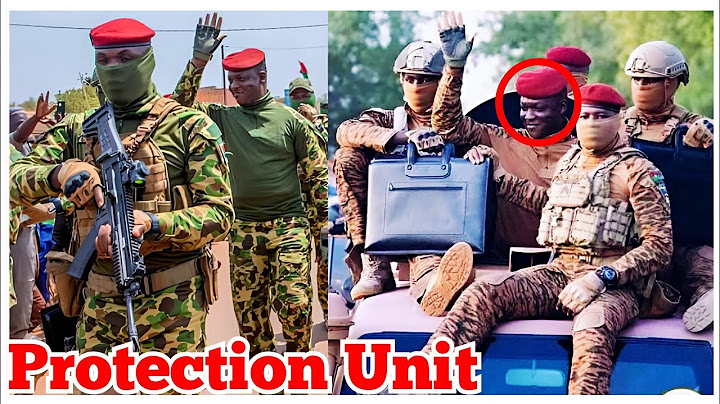 9 strange things you didn't know about Ibrahim Traore's elite protection unit & bodyguards