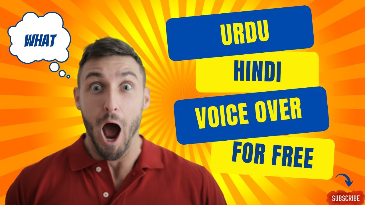 Urdu Hindi Voiceover for free | Urdu tech | free online tools | kaise karein | hindi tech tutorials