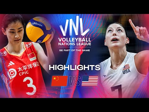 🇨🇳 CHN vs. 🇺🇸 USA - Highlights 