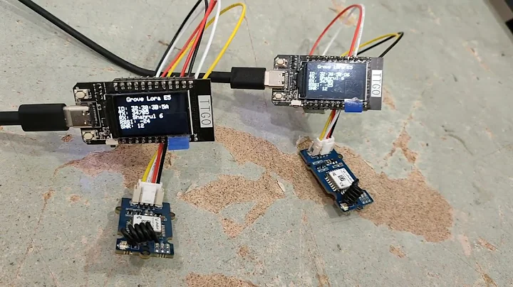 ESP32 Grove LoRa E5