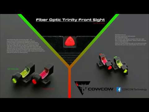 Fiber Optic Trinity Front Sight Promote