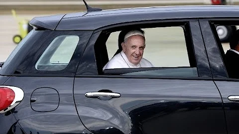 How the humble Pope rolls...