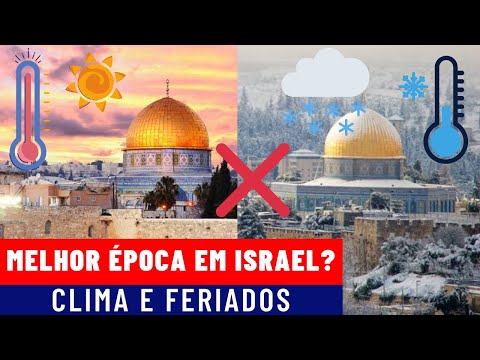 Vídeo: Tempo e Clima em Israel