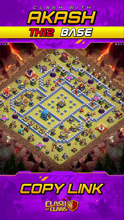 Only 1 Star TH12 War Base 2025 Anti 2 Star Anti Electo Dragon Anti Zap Witches Clash of Clans