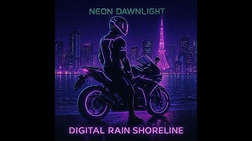Neon Dawnlight - Digital Rain Shoreline (2025) | Dreamvoid Records | Cyberpunk/Darksynth/Synthwave