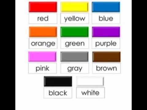 Video: Ինչպես անգիր սովորել ծիածանի գույները