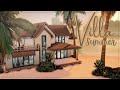 Летняя вилла🐠🌴🌊│Строительство│Summer Villa│SpeedBuild│NO CC [The Sims 4]