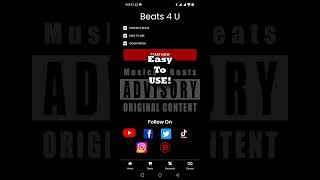 Freestyle Beats App - Beats4U (Play Store) #Shorts screenshot 1