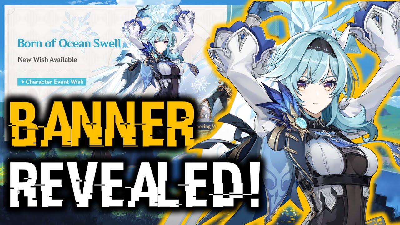 EULA BANNER ANNOUNCED + NEW CLAYMORE! Genshin Impact YouTube