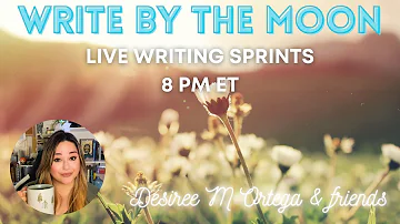 Write by the Moon | Live Writing Sprints