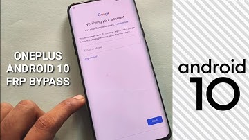 OnePlus 7T Pro and All OnePlus Android 10 FRP Bypass 2020 Update