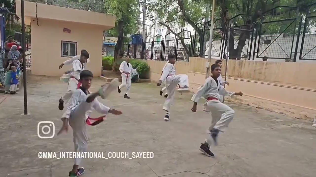 Successful Taekwondo Belt Test Congratulation King's MMA Student's Video Part 9 Contact Us7893730825