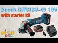 Test and Review Bosch GWS18V-45 - مراجعة وتجربة صاروخ بوش