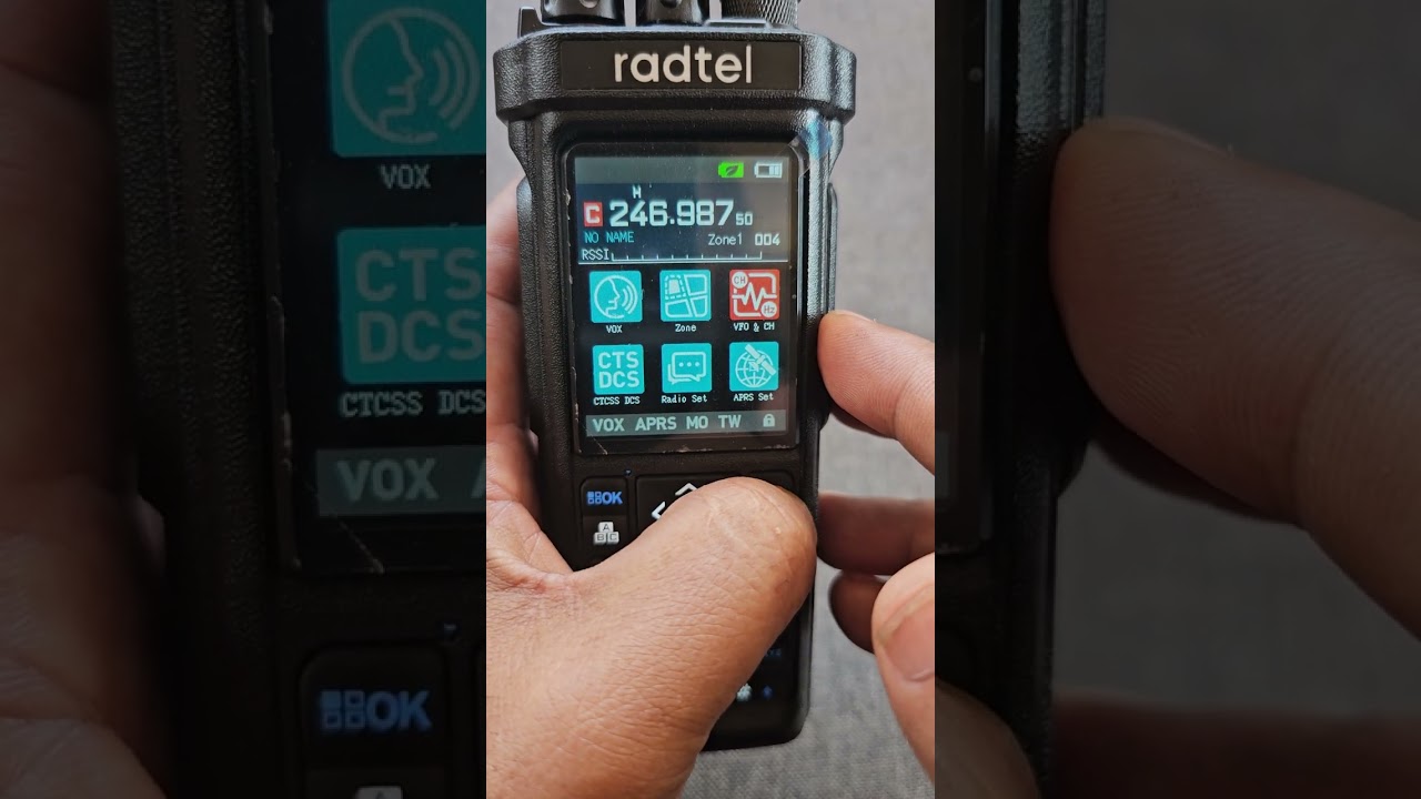 วิธีลบช่อง Delete Radtel RT950