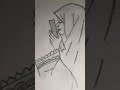 GIRL DRAWING ART BY HUNTER...#art #shorts #music #girl