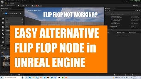 Easy Alternative to Flip Flop Node in Unreal Engine