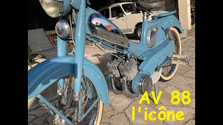 Liconique Av88 Motobecane Version Bicylindre 132 Cc 1960