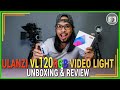 Ulanzi VL120 RGB LED Video Light Unboxing