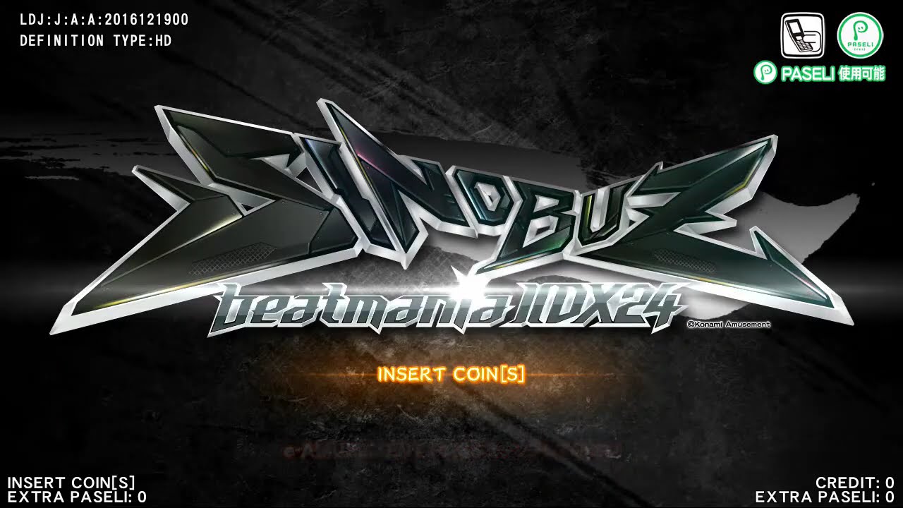 beatmania IIDX 24 SINOBUZ - Title Screen