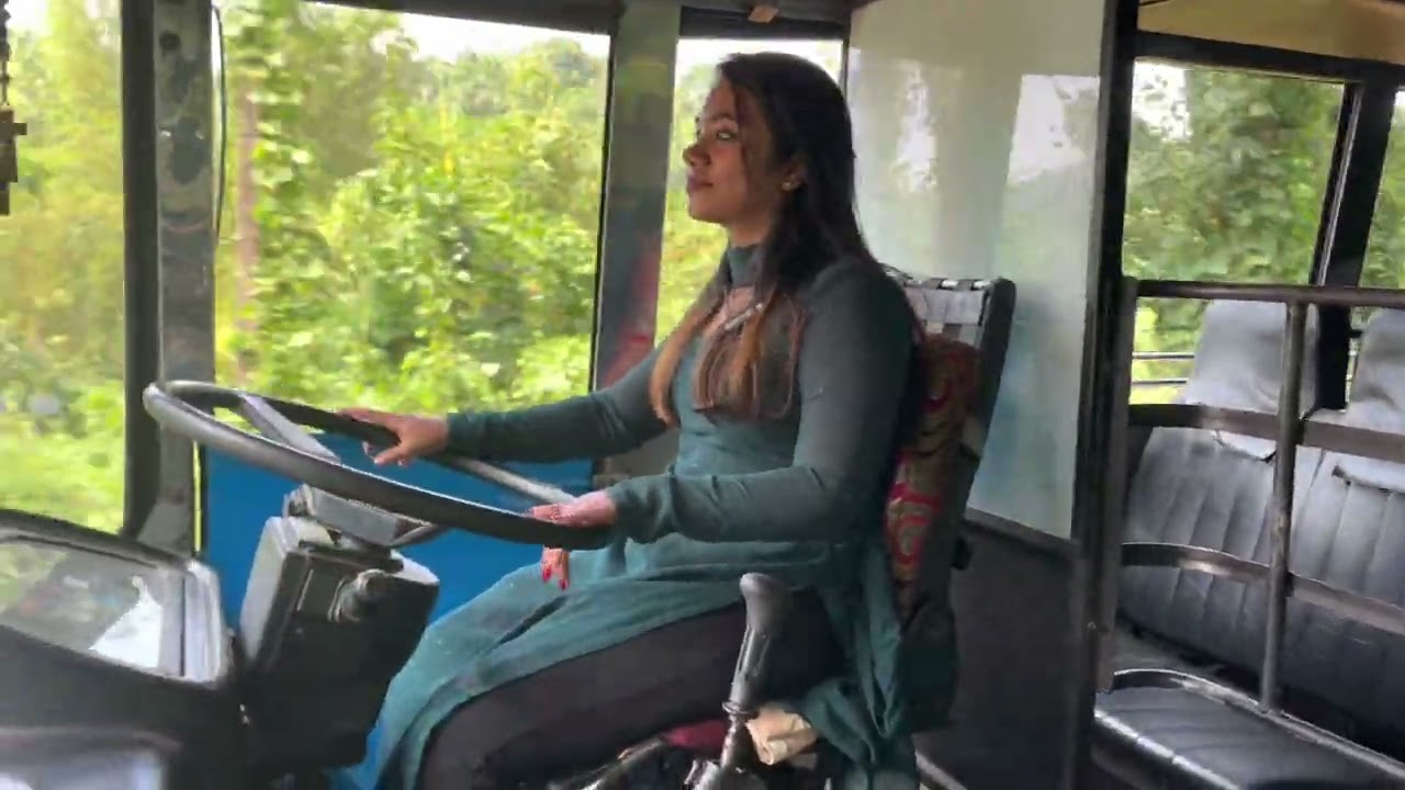 Ashok Leyland bs4 driving video.. route bus ഓടിച്ചാലൊ? JASMIN 