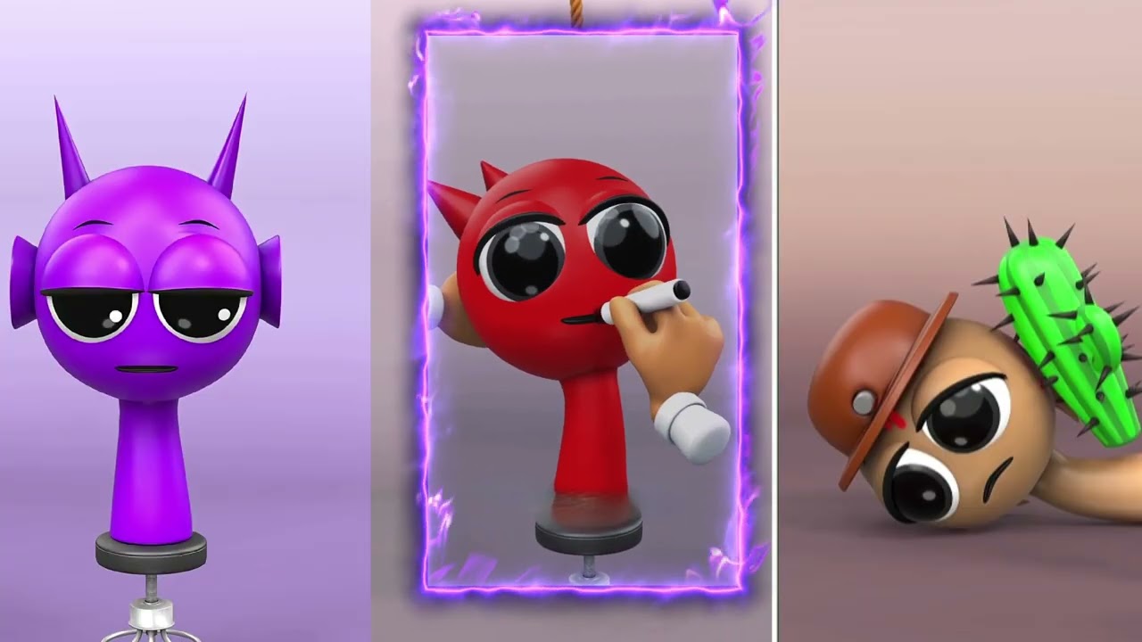 Help Sprunki | Amazing Animation Tiles Hop 20 