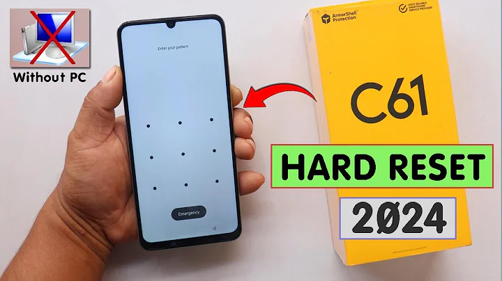 Hard Reset Realme C61 RMX3933 Remove Pattern/Pin/Password | Factory Reset Realme C61