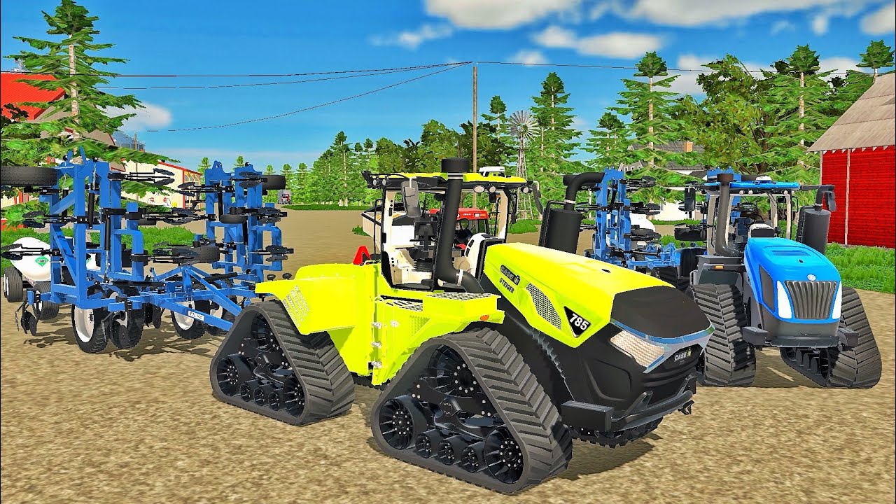 NEW CASE IH 785 STEIGER! BIG TIME FARMING! | AMERICAN FARMING