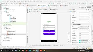 Login and Register Form using SQLite Database in Android Studio | Android Care screenshot 3