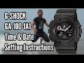How To Set Time on G-Shock GA-100 Watch | Watch Repair Channel