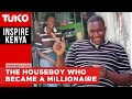 He scored a D-, became a houseboy then bought his employer's business and now he is a millionaire