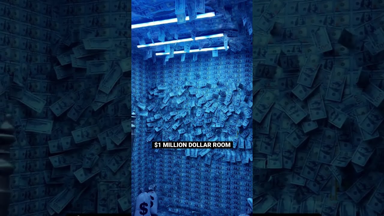 We made a $1 million dollar room with Prop Movie Money!