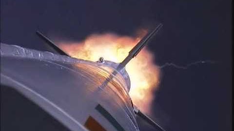 RLV-TD Launch Video from on-board camera by ISRO