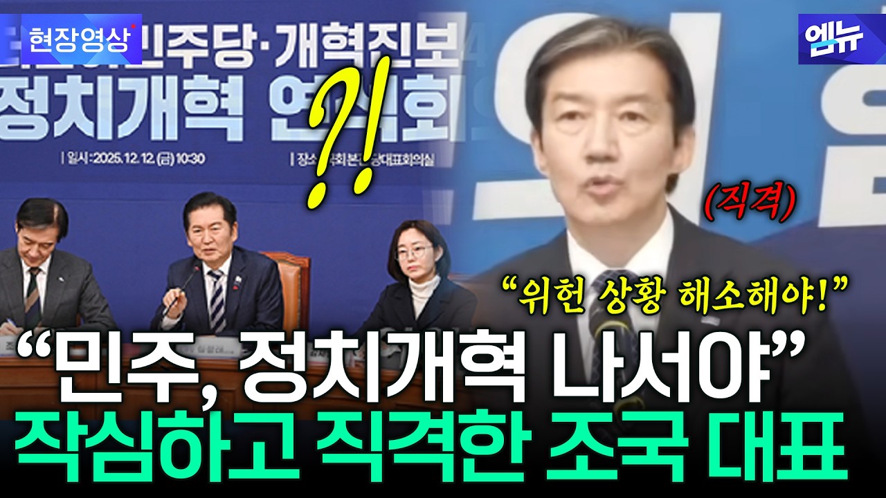 조국 조국혁신당 대표 