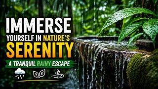 Immerse Yourself in Nature's Serenity: A Tranquil Rainy Escape