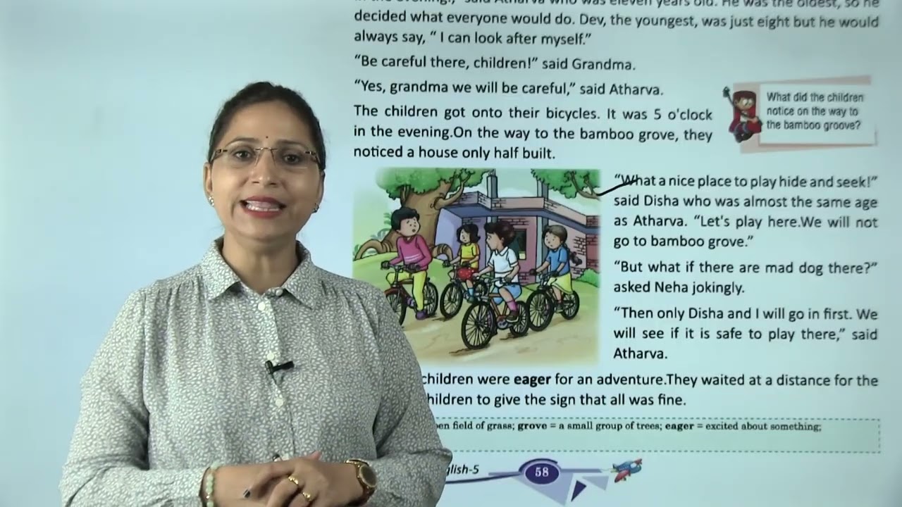 Ch 8 | Upasana Prakashan | English | Class 05 | The Half Built Home | For Children