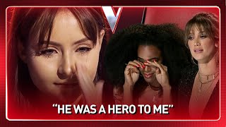 EMOTIONAL tribute to her killed father leaves The Voice Coaches in TEARS | #Journey 152