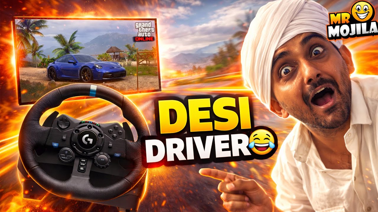 😂 Gujarati Comedy LIVE 🔴 | Gaming Comedy Show | Mr Mojila Live 😂