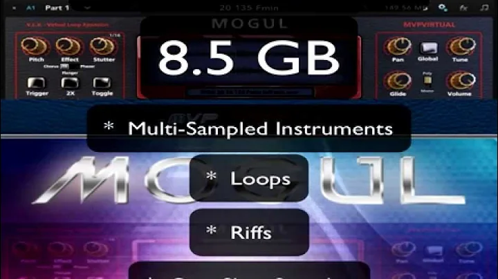 MOGUL Virtual Instrument Overview Video - MVP Loops Virtual Division