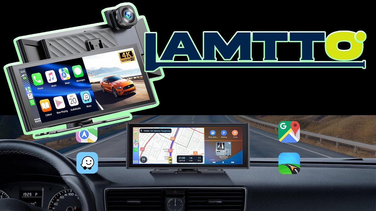 Autoradio Con Carplay E Android Auto Wireless - Schermo 10.26" GPS - Telecamera Retro - Bluetooth - Controllo Vocale
