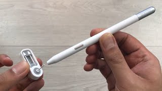 Samsung S Pen Creator Edition - How to Change Pen Nib With Nib Replace Tool