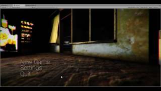 Unity 3D Menu test