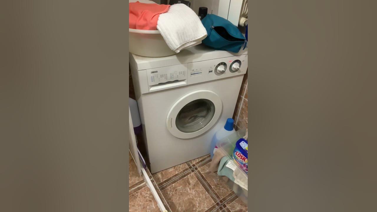 zanussi washing machine jumps.2022.09.10 YouTube