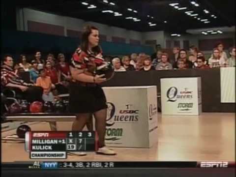 2010 USBC Queens: Championship Match: Kelly Kulick vs Tennelle Milligan part 1