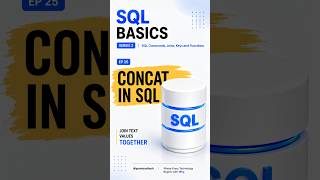 SQL CONCAT() Function Explained | Series 2 EP 25 #shorts #explore #trending  #sql #database #hindi